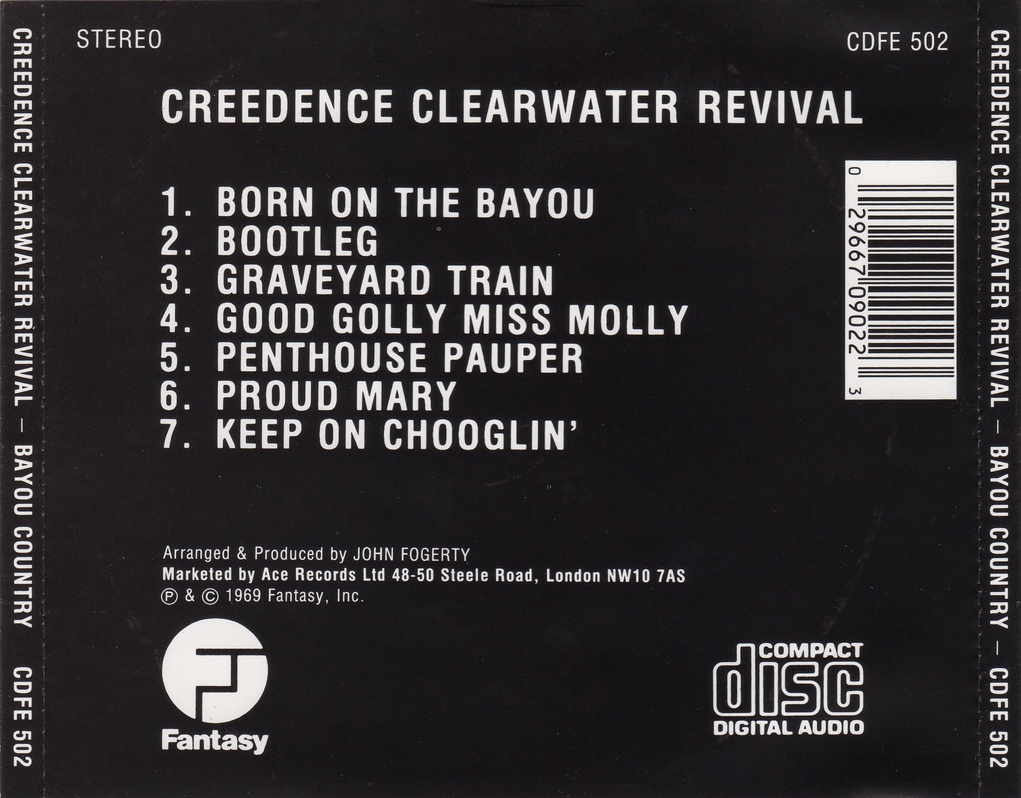Creedence Clearwater Revival Bayou Country [ak eu]